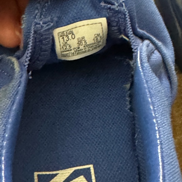 Kids blue Vans - Picture 7 of 7